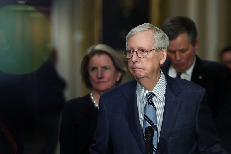 Top US Senate Republican McConnell to stay in post through 2024 election
